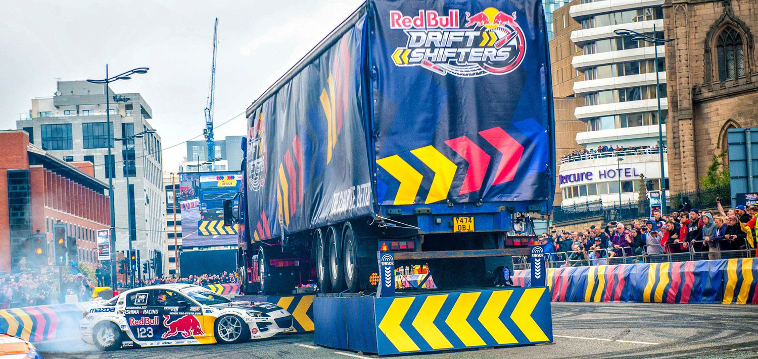 Red Bull Drift Shifters came to Liverpool